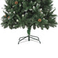 Kunstkerstboom Met Led's En Kerstballen 210 Cm