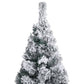 Kunstkerstboom Met Led's En Kerstballen Smal 240 Cm Groen