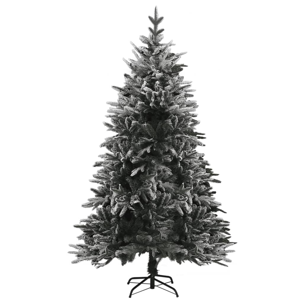 Kunstkerstboom Met Led's, Kerstballen En Sneeuw 240 Cm Pvc Pe