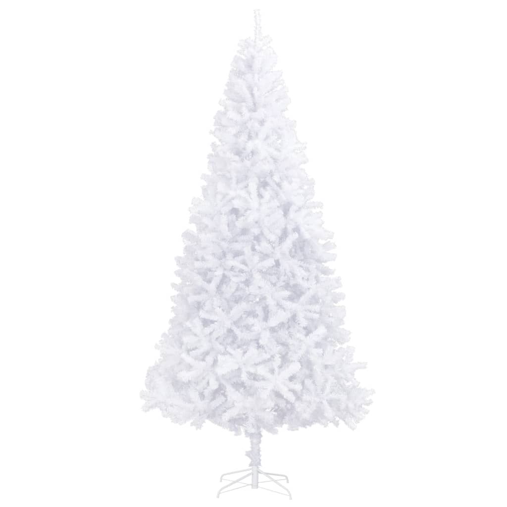 Kunstkerstboom Met Led's En Kerstballen 300 Cm Wit