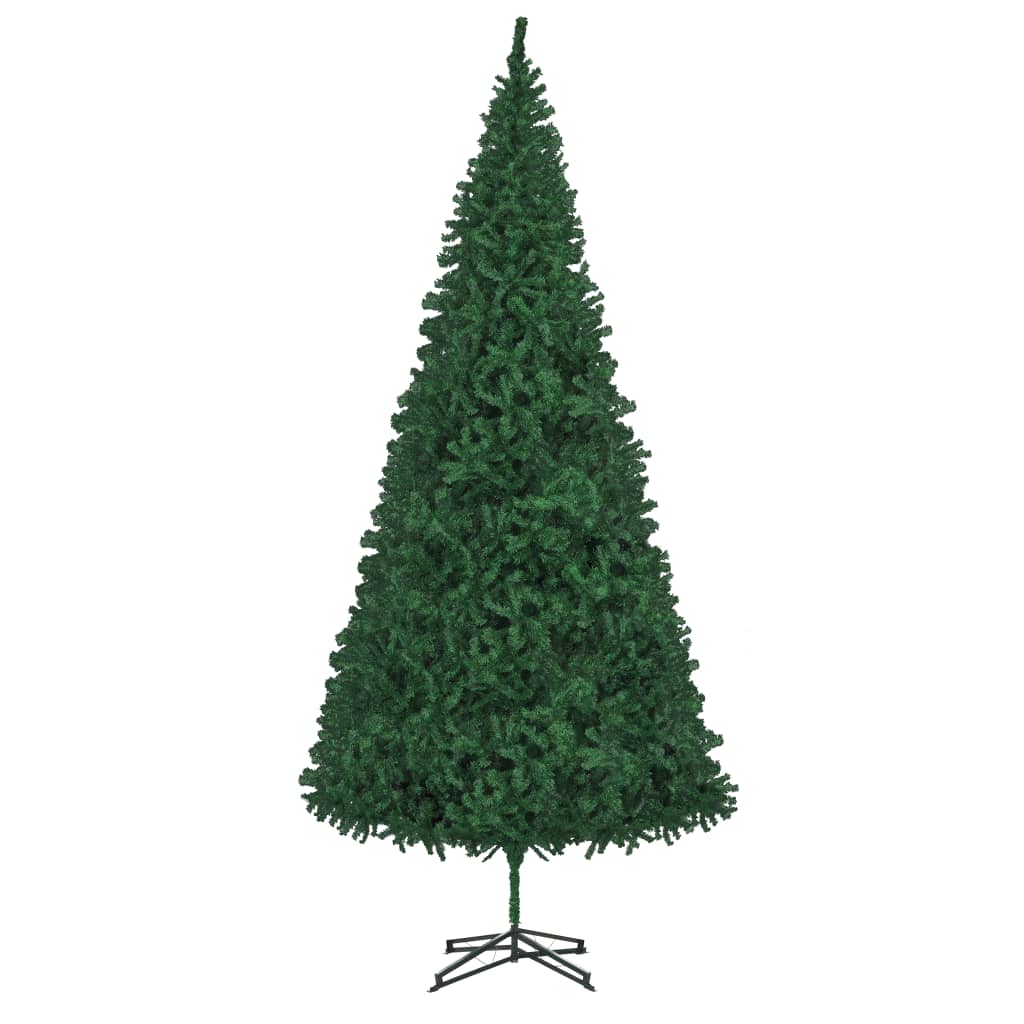 Kunstkerstboom Met Led's En Kerstballen 500 Cm Groen