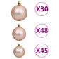 Kunstkerstboom Met Led's En Kerstballen 500 Cm Groen