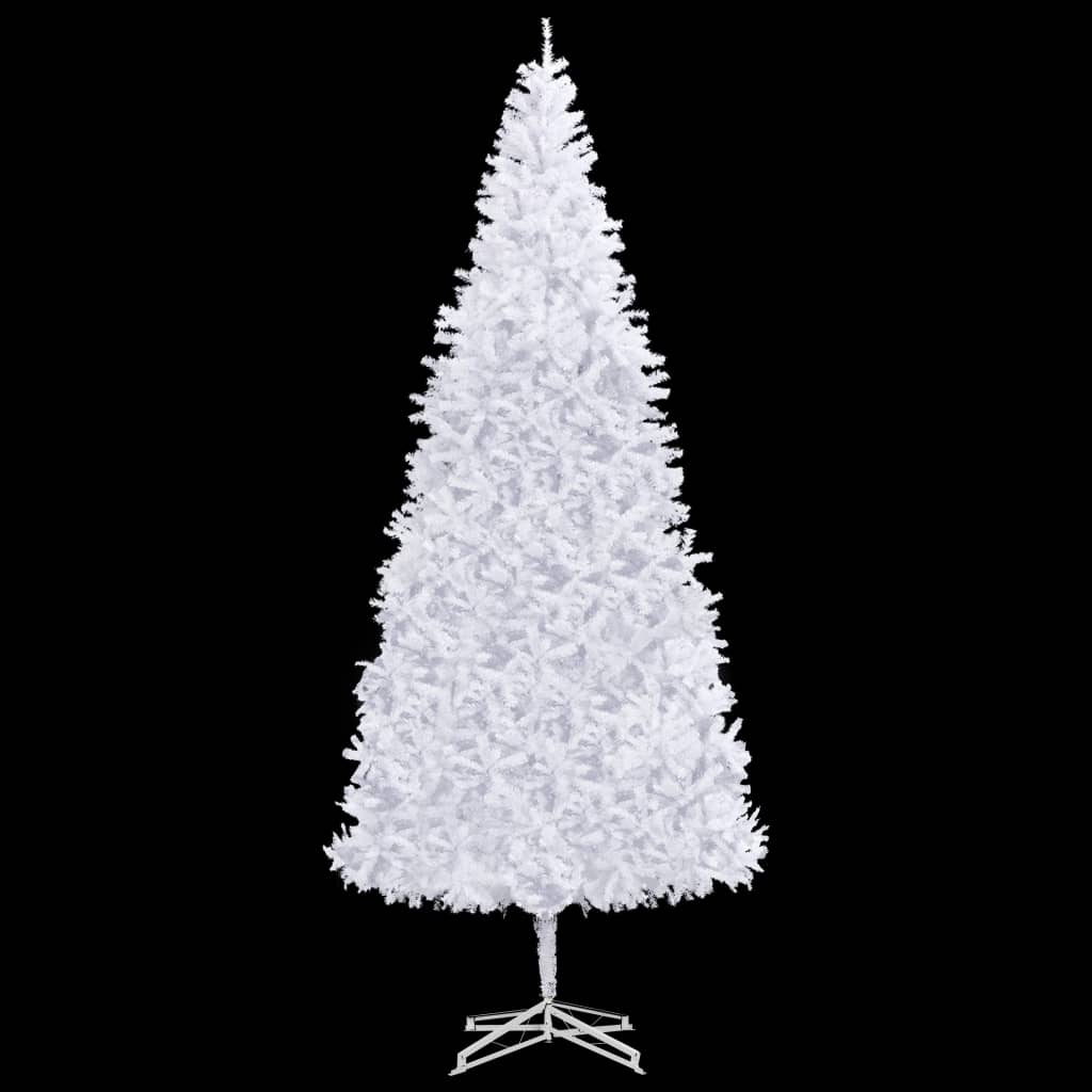 Kunstkerstboom Met Led's En Kerstballen 500 Cm Wit