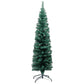 Kunstkerstboom Met Led's En Kerstballen Smal 120 Cm Groen