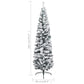 Kunstkerstboom Met Led's En Kerstballen Smal 180 Cm Groen