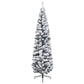 Kunstkerstboom Met Led's En Kerstballen Smal 180 Cm Groen