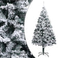 Kunstkerstboom Met Led's En Kerstballen 180 Cm Pvc Groen