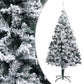 Kunstkerstboom Met Led's En Kerstballen 240 Cm Pvc Groen