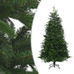 Kunstkerstboom Met Led's En Kerstballen 210 Cm Pvc En Pe Groen