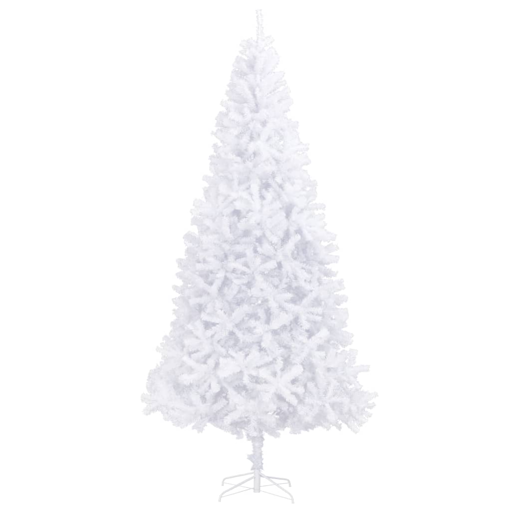 Kunstkerstboom Met Led's En Kerstballen 300 Cm Wit