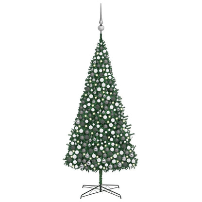Kunstkerstboom Met Led's En Kerstballen 400 Cm Groen