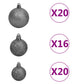 Kunstkerstboom Met Led's En Kerstballen 400 Cm Groen