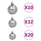 Kunstkerstboom Met Led's En Kerstballen 400 Cm Groen
