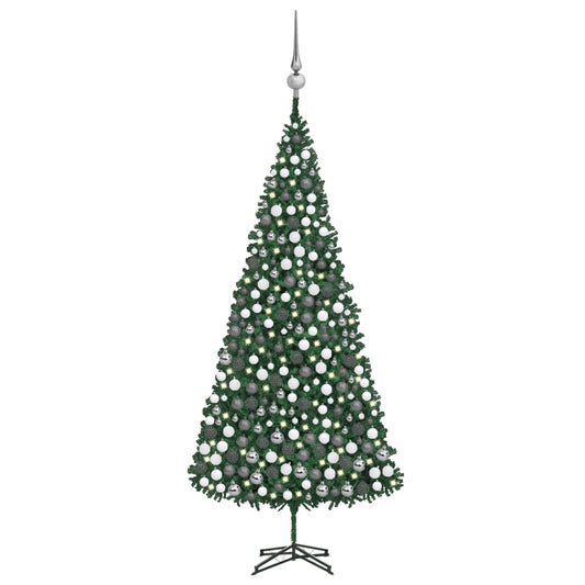 Kunstkerstboom Met Led's En Kerstballen 500 Cm Groen