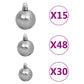 Kunstkerstboom Met Led's En Kerstballen 500 Cm Groen