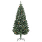 Kunstkerstboom Met Led's, Kerstballen En Dennenappels 180 Cm