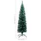 Kunstkerstboom Met Led's En Kerstballen Smal 120 Cm Groen