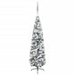 Kunstkerstboom Met Led's En Kerstballen Smal 240 Cm Groen