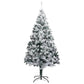 Kunstkerstboom Met Led's En Kerstballen 210 Cm Pvc Groen