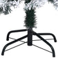 Kunstkerstboom Met Led's En Kerstballen 210 Cm Pvc Groen