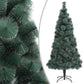 Kunstkerstboom Met Led's En Kerstballen 120 Cm Pvc En Pe Groen