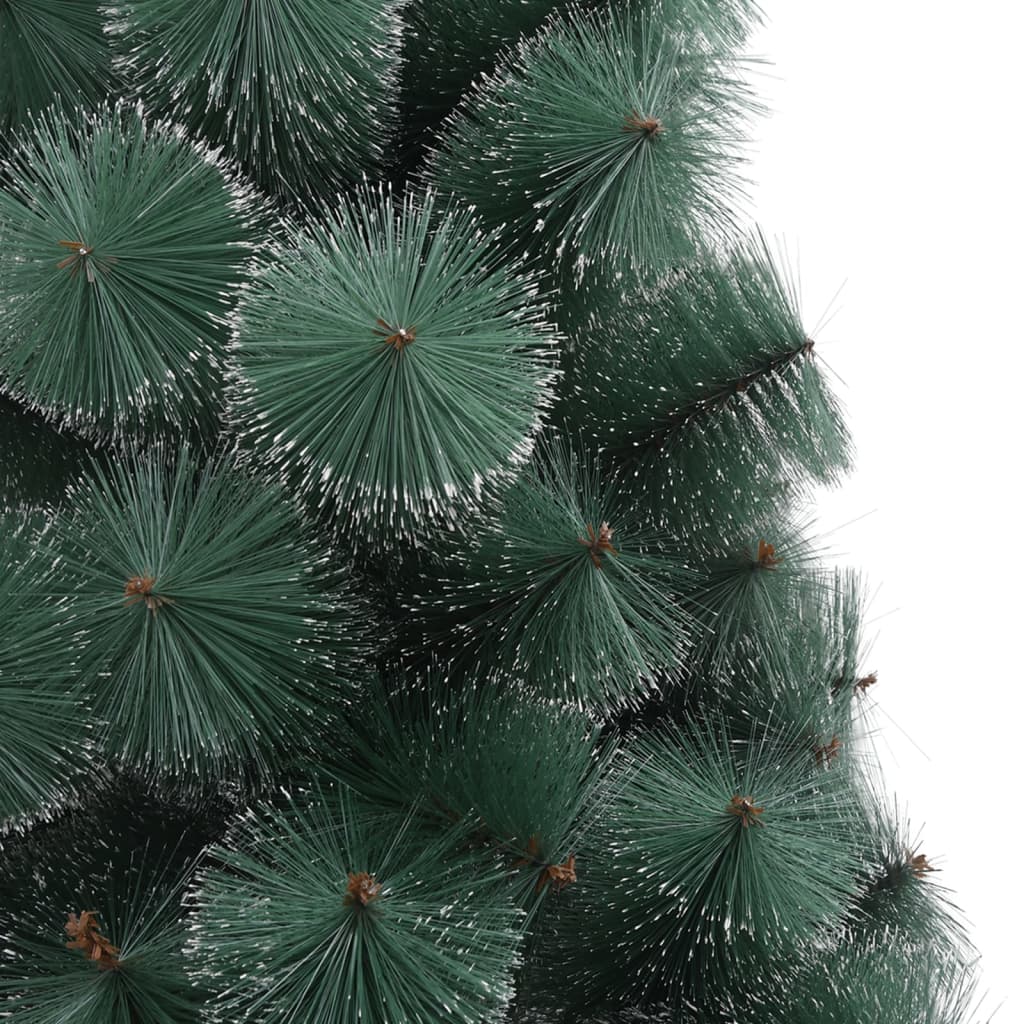Kunstkerstboom Met Led's En Kerstballen 120 Cm Pvc En Pe Groen