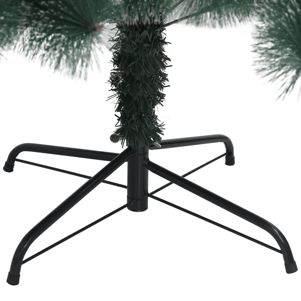 Kunstkerstboom Met Led's En Kerstballen 120 Cm Pvc En Pe Groen