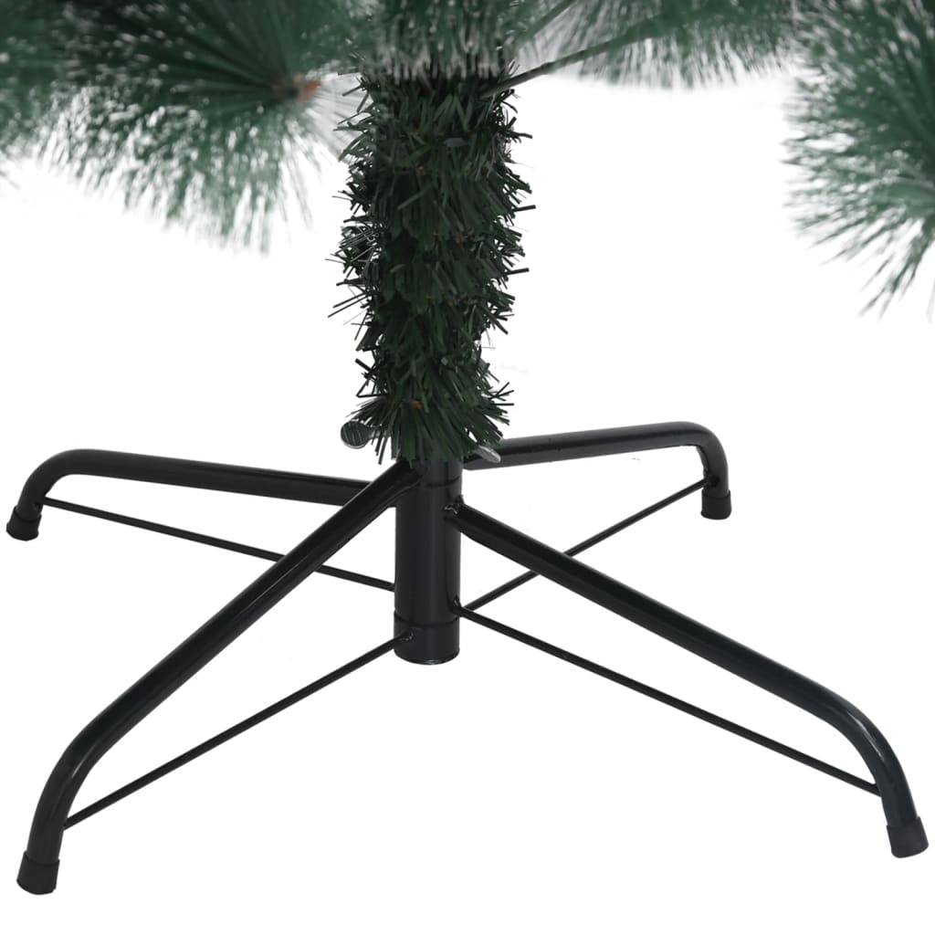 Kunstkerstboom Met Led's En Kerstballen 150 Cm Pvc En Pe Groen