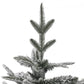 Kunstkerstboom Met Led's, Kerstballen En Sneeuw 120 Cm Pvc Pe