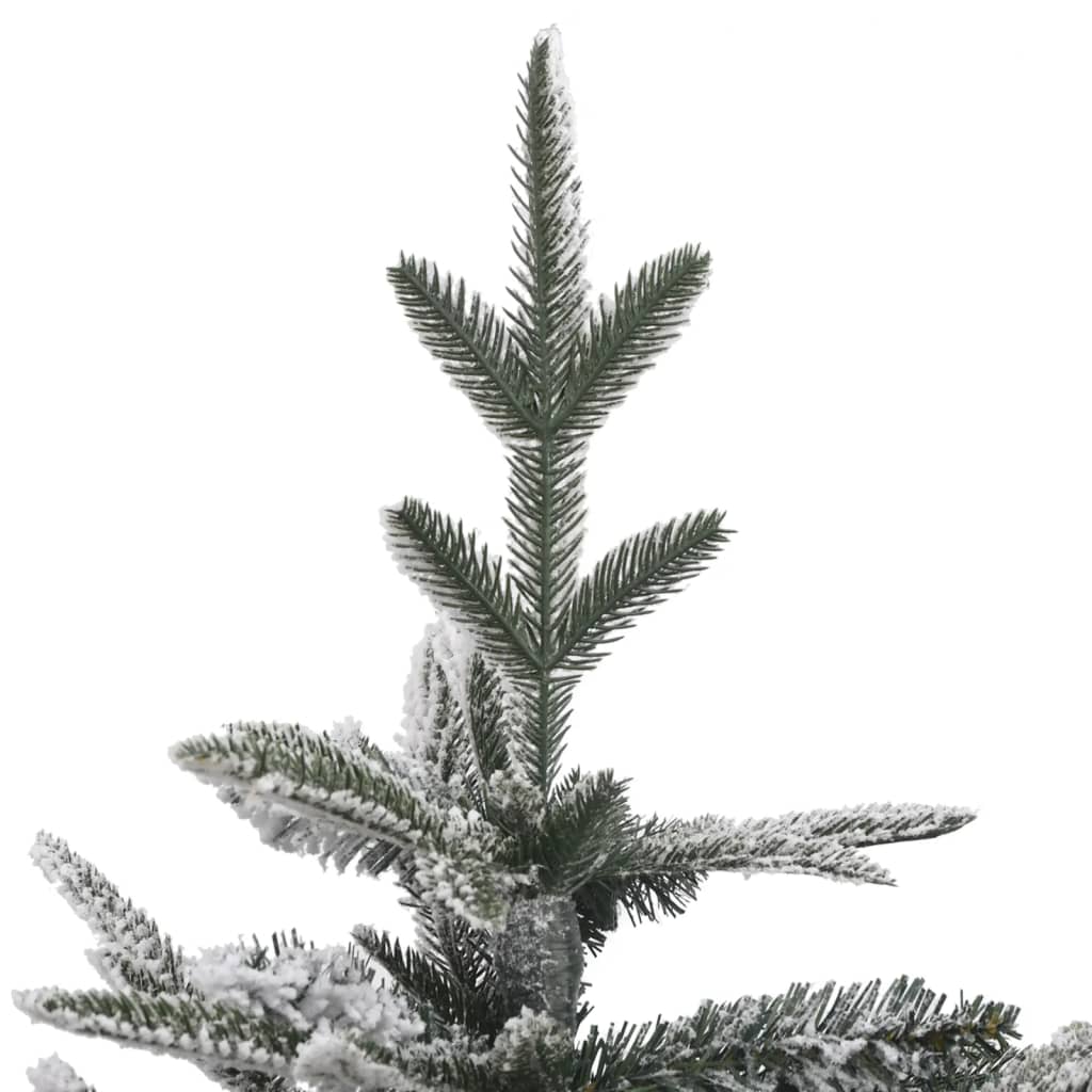 Kunstkerstboom Met Led's, Kerstballen En Sneeuw 240 Cm Pvc Pe