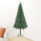Kunstkerstboom Met Led's Hoek 120 Cm Pvc Groen