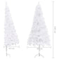 Kunstkerstboom Met Led's Hoek 240 Cm Pvc Wit