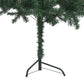 Kunstkerstboom Met Led's En Kerstballen Hoek 240 Cm Pvc Groen