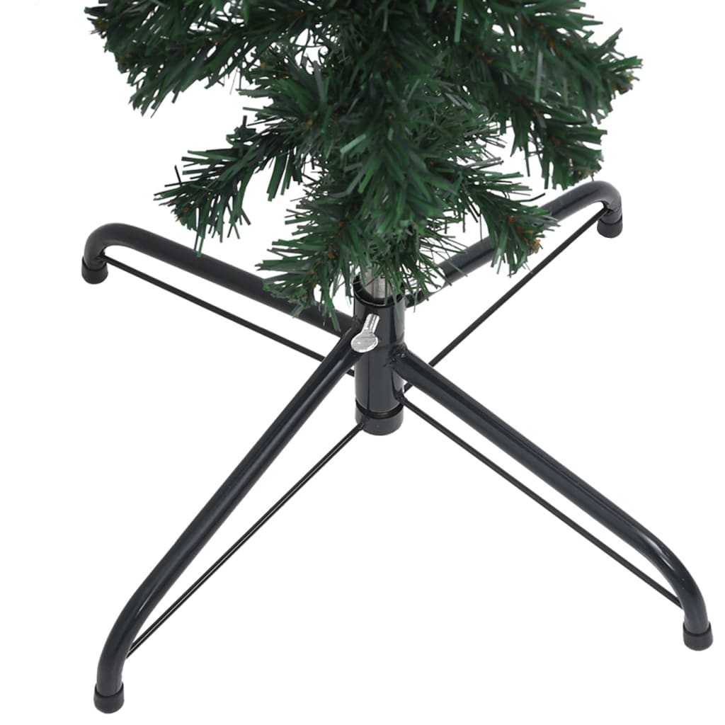Kunstkerstboom Ondersteboven Met Led's 150 Cm Groen