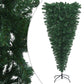 Kunstkerstboom Ondersteboven Met Led's 180 Cm Groen