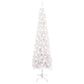 Kerstboom Met Led's Smal 150 Cm Wit