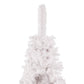 Kerstboom Met Led's Smal 150 Cm Wit