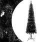 Kerstboom Met Led's Smal 240 Cm Zwart
