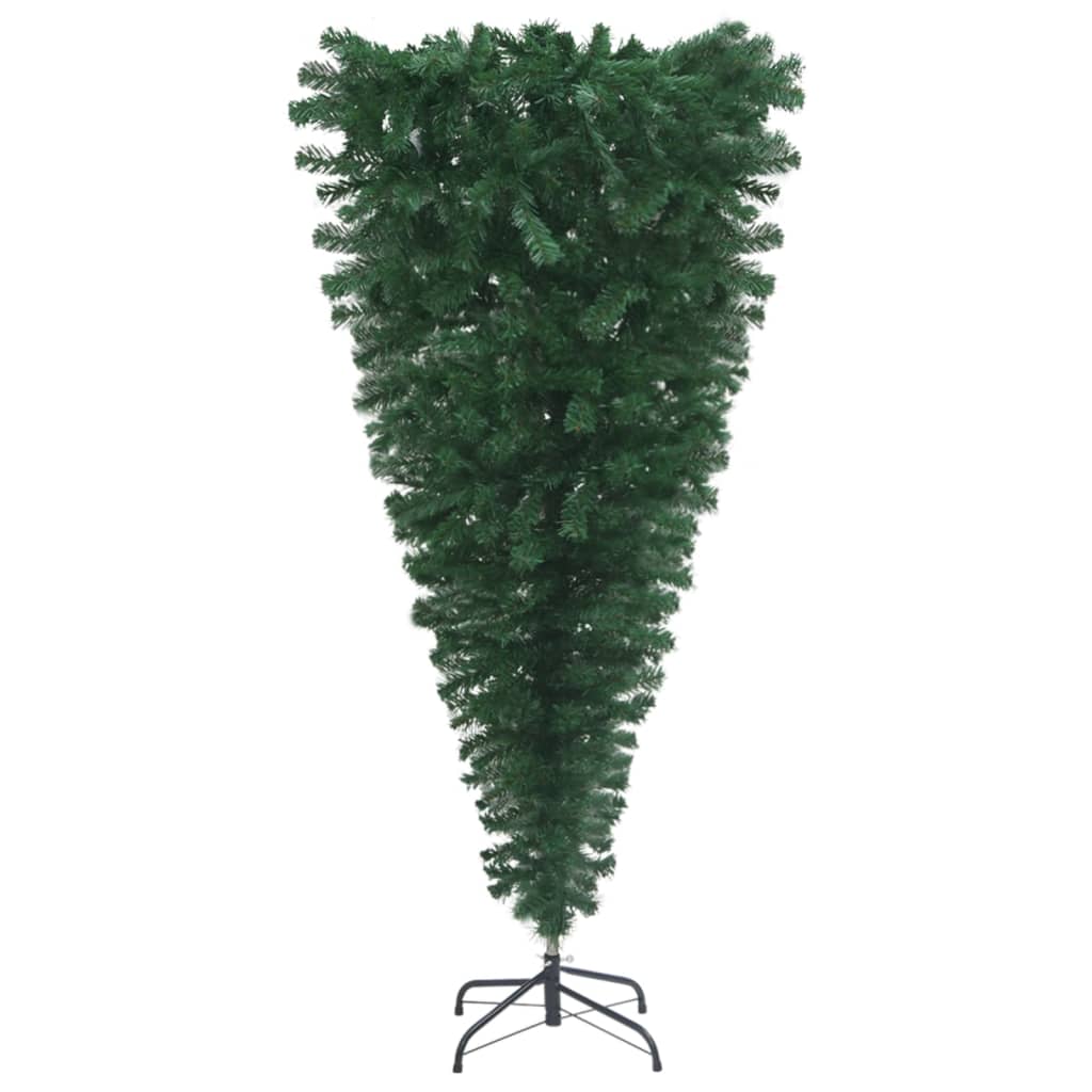 Kunstkerstboom Omgekeerd Met Led's En Kerstballen 150 Cm