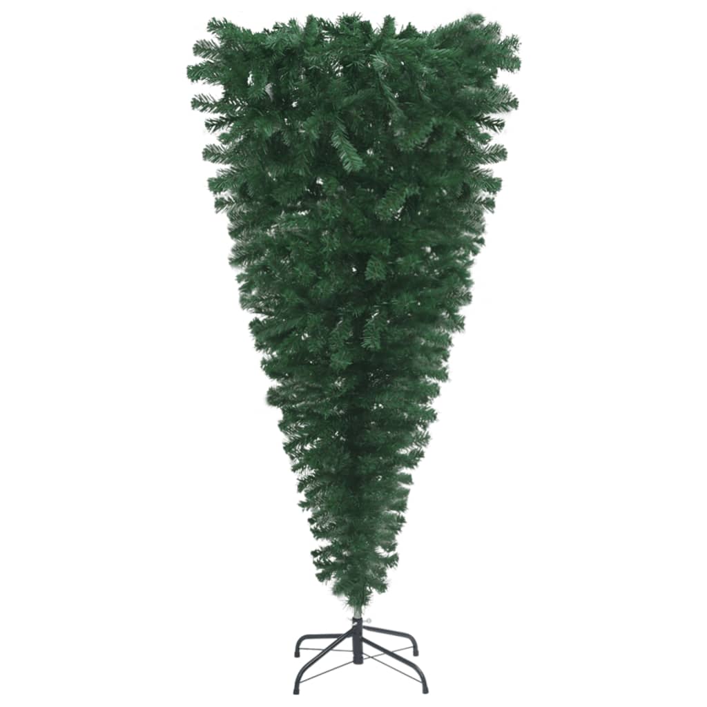 Kunstkerstboom Omgekeerd Met Led's En Kerstballen 240 Cm
