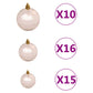 Kunstkerstboom Omgekeerd Met Led's En Kerstballen 240 Cm