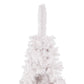 Kerstboom Met Led's En Kerstballen Smal 210 Cm Wit