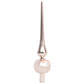 Kerstboom Met Led's En Kerstballen Smal 210 Cm Roze