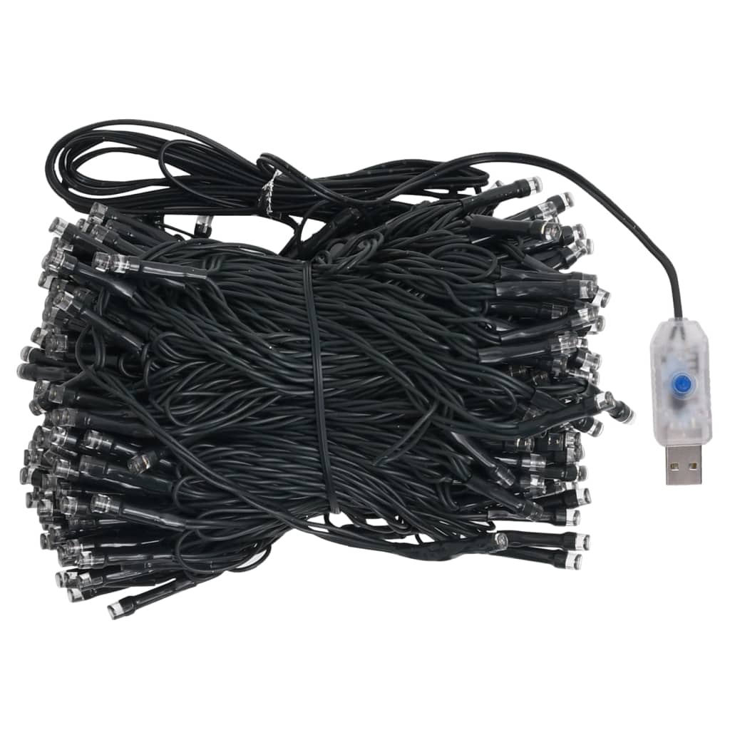 Kerstboom Met Led's En Kerstballen Smal 210 Cm Blauw