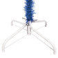 Kerstboom Met Led's En Kerstballen Smal 210 Cm Blauw