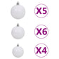 Kunstkerstboom Omgekeerd Met Led's En Kerstballen 150 Cm