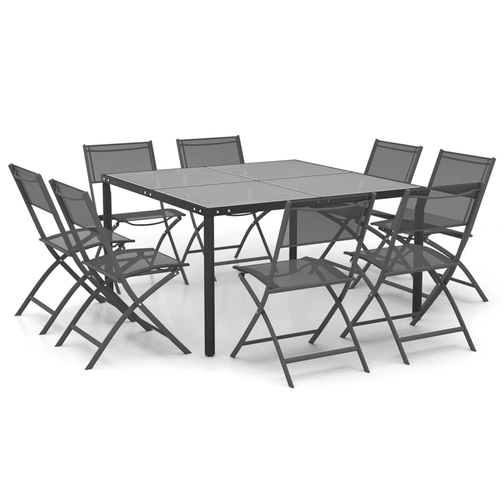 9-Delige Tuinset Staal