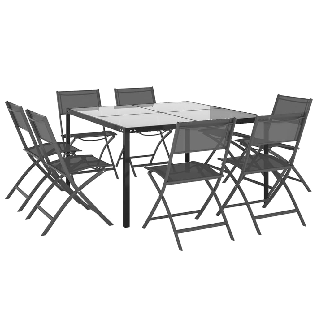 9-Delige Tuinset Staal