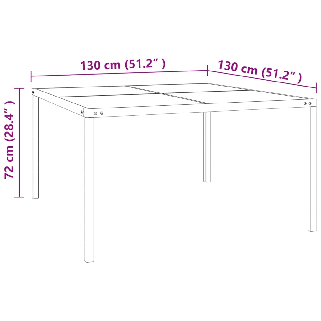 9-Delige Tuinset Staal