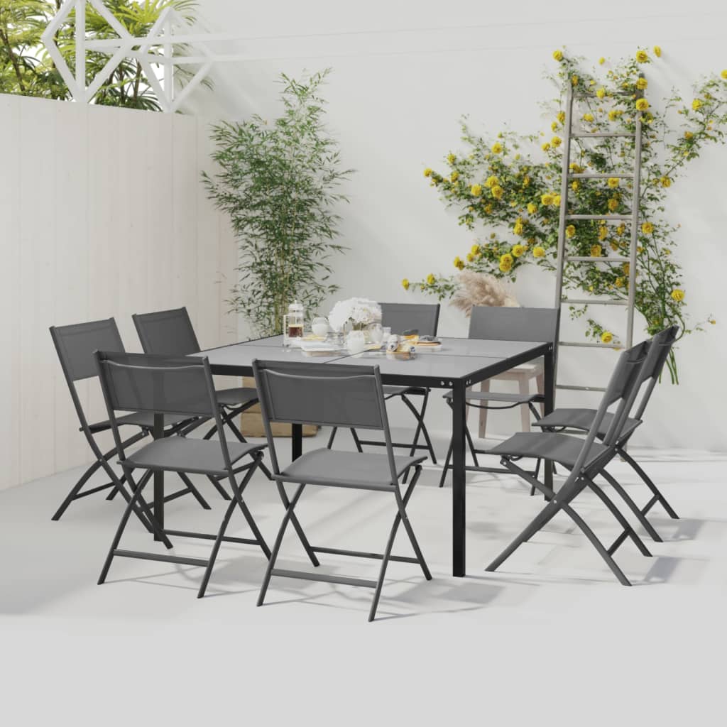 9-Delige Tuinset Staal